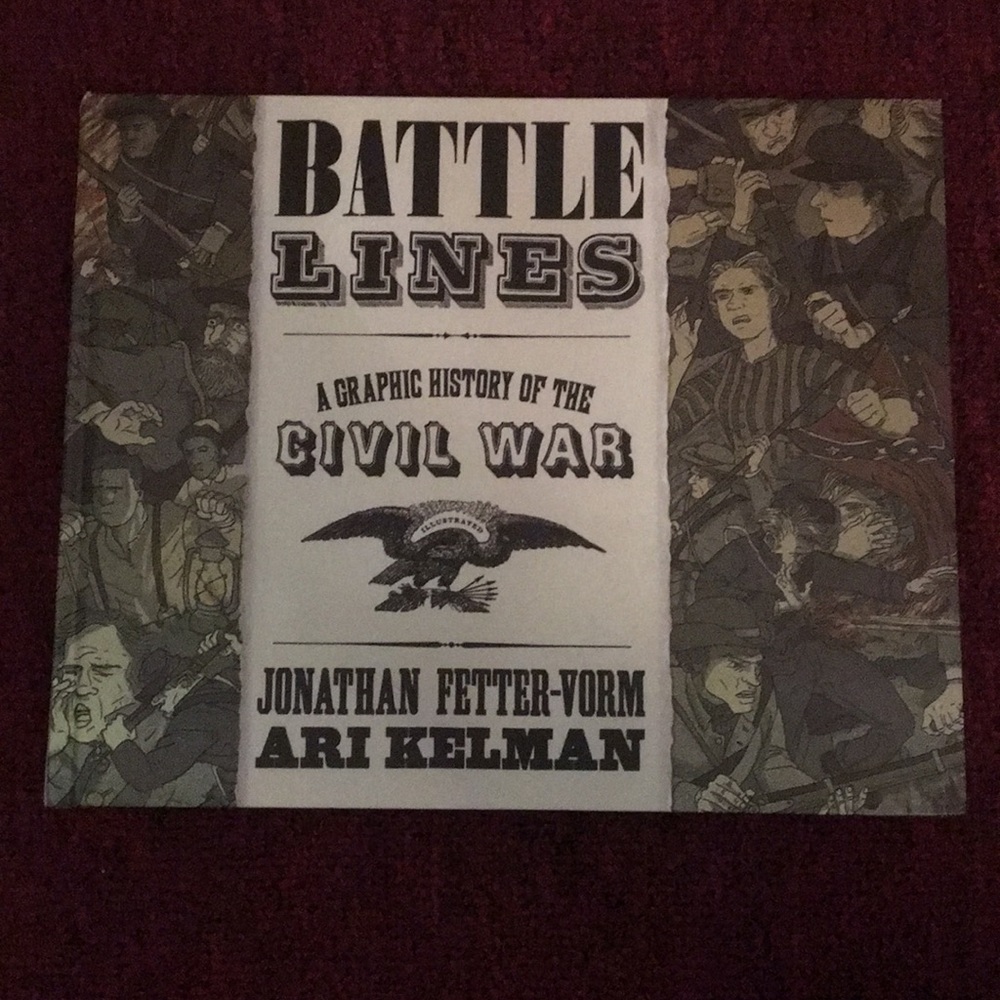 Battle Lines comic book ON SALE civil war military army history new